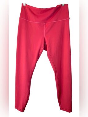 Lululemon Wunder Train High-Rise Tight 25" Vintage Rose Size 14 Excellent Cond!
